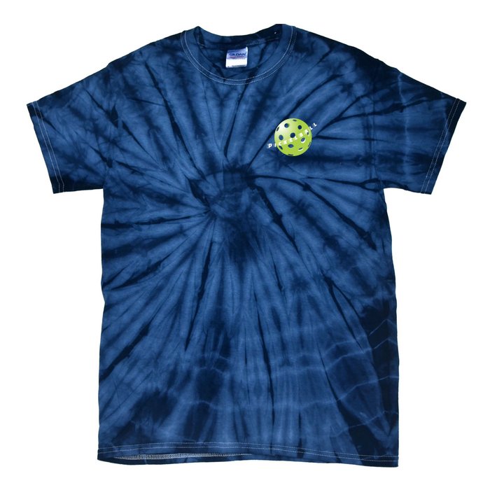 Pickleball Time Front And Back Tie-Dye T-Shirt