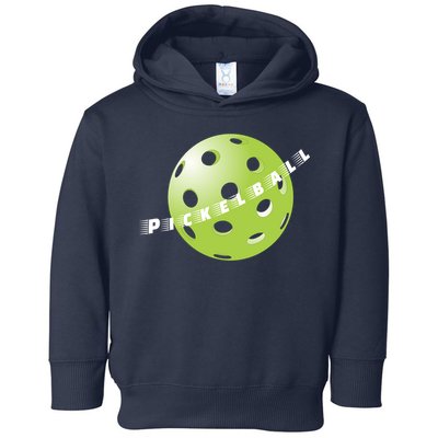 Pickleball Time Front And Back Toddler Hoodie