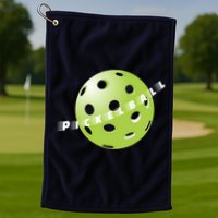 Pickleball Time Front And Back Golf Towel
