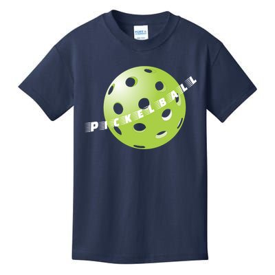 Pickleball Time Front And Back Kids T-Shirt