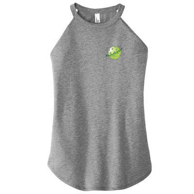 Pickleball Time Front And Back Women's Perfect Tri Rocker Tank