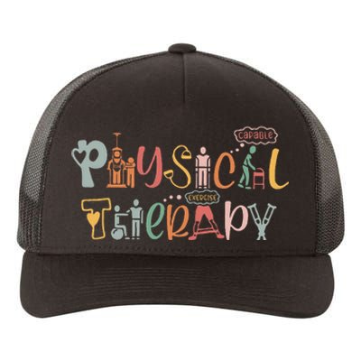 Physical Therapy Funny Physical Therapist Pt Month Yupoong Adult 5-Panel Trucker Hat