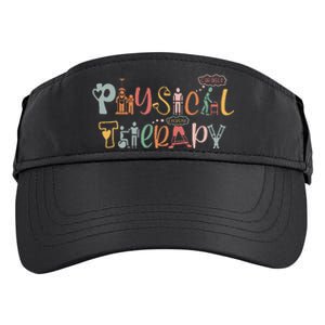 Physical Therapy Funny Physical Therapist Pt Month Adult Drive Performance Visor