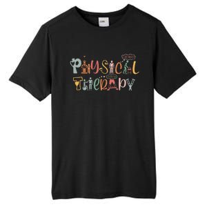 Physical Therapy Funny Physical Therapist Pt Month Tall Fusion ChromaSoft Performance T-Shirt