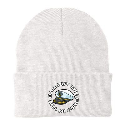 Put The Fries In The Bag Wots Josh Block Knit Cap Winter Beanie