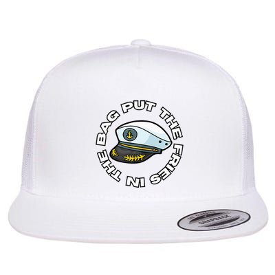 Put The Fries In The Bag Wots Josh Block Flat Bill Trucker Hat