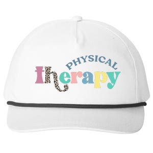 Physical Therapy Funny Physical Therapist pt therapist month Snapback Five-Panel Rope Hat