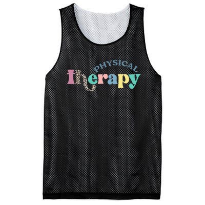 Physical Therapy Funny Physical Therapist pt therapist month Mesh Reversible Basketball Jersey Tank