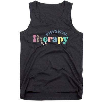 Physical Therapy Funny Physical Therapist pt therapist month Tank Top