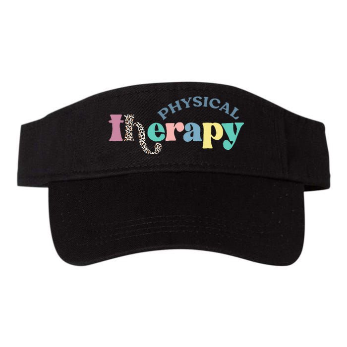 Physical Therapy Funny Physical Therapist pt therapist month Valucap Bio-Washed Visor