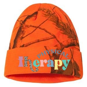 Physical Therapy Funny Physical Therapist pt therapist month Kati Licensed 12" Camo Beanie