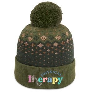 Physical Therapy Funny Physical Therapist pt therapist month The Baniff Cuffed Pom Beanie