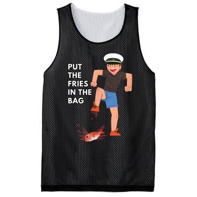 Put The Fries In The Bag Josh Block Wots Mesh Reversible Basketball Jersey Tank