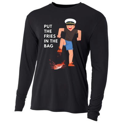 Put The Fries In The Bag Josh Block Wots Cooling Performance Long Sleeve Crew