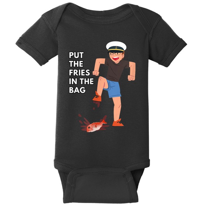Put The Fries In The Bag Josh Block Wots Baby Bodysuit