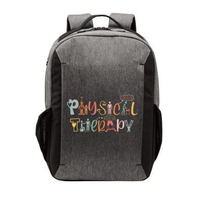 Physical Therapy Funny Physical Therapist PT Month Vector Backpack