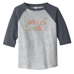 Physical Therapy Funny Physical Therapist PT Month Toddler Fine Jersey T-Shirt