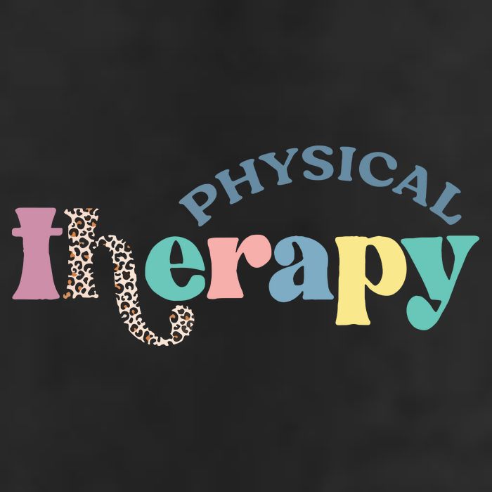 Physical Therapy Funny Physical Therapist Pt Therapist Month 7 Panel Mesh Trucker Snapback Hat