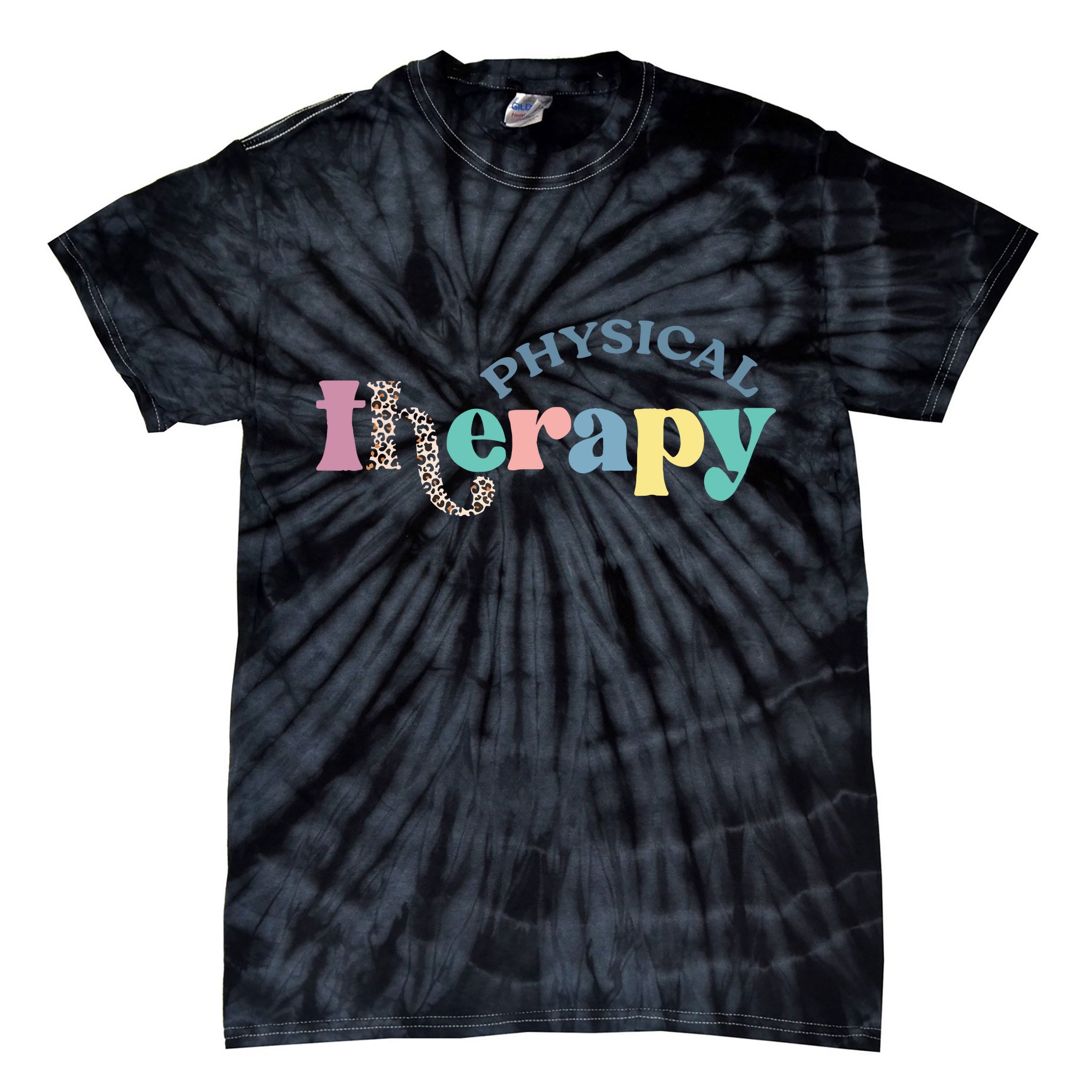 Physical Therapy Funny Physical Therapist Pt Therapist Month Tie-Dye T-Shirt