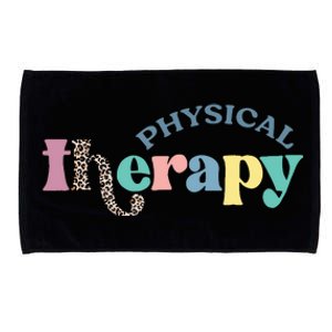 Physical Therapy Funny Physical Therapist Pt Therapist Month Microfiber Hand Towel