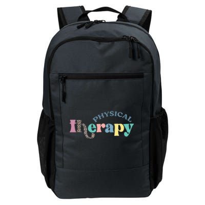 Physical Therapy Funny Physical Therapist Pt Therapist Month Daily Commute Backpack