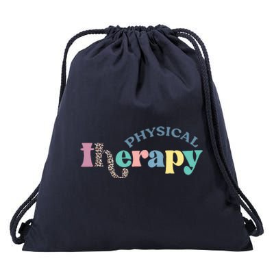 Physical Therapy Funny Physical Therapist Pt Therapist Month Drawstring Bag