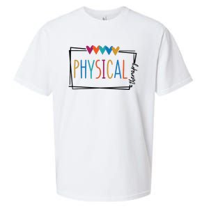 Physical Therapy Funny Physical Therapist Pt Therapist Month Sueded Cloud Jersey T-Shirt