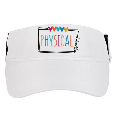 Physical Therapy Funny Physical Therapist Pt Therapist Month Adult Drive Performance Visor