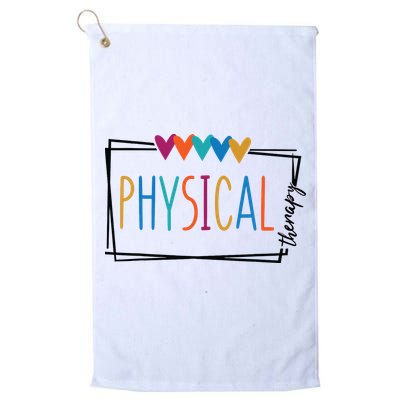 Physical Therapy Funny Physical Therapist Pt Therapist Month Golf Towel