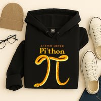 Pi Thon Funny Pi Day Ball Python Snake For Teacher Hoodie