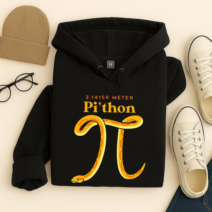 Pi Thon Funny Pi Day Ball Python Snake For Teacher Hoodie