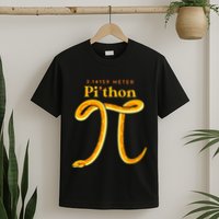 Pi Thon Funny Pi Day Ball Python Snake For Teacher T-Shirt