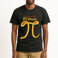 Pi Thon Funny Pi Day Ball Python Snake For Teacher Tall T-Shirt