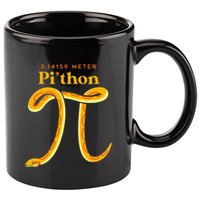 Pi Thon Funny Pi Day Ball Python Snake For Teacher 11oz C Handle Ceramic Mug