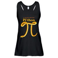 Pi Thon Funny Pi Day Ball Python Snake For Teacher Ladies Essential Flowy Tank