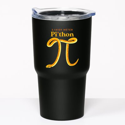 Pi Thon Funny Pi Day Ball Python Snake For Teacher Tumbler