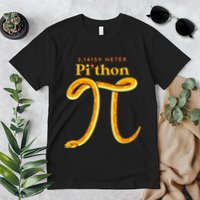 Pi Thon Funny Pi Day Ball Python Snake For Teacher Premium T-Shirt