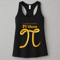 Pi Thon Funny Pi Day Ball Python Snake For Teacher Womens Tank Top