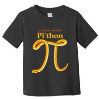 Pi Thon Funny Pi Day Ball Python Snake For Teacher Toddler T-Shirt