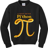 Pi Thon Funny Pi Day Ball Python Snake For Teacher Kids Sweatshirt