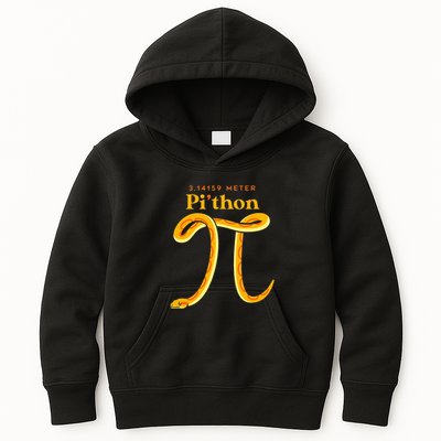 Pi Thon Funny Pi Day Ball Python Snake For Teacher Kids Hoodie