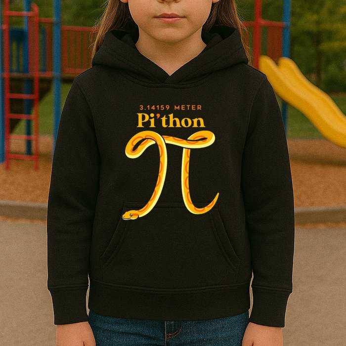Pi Thon Funny Pi Day Ball Python Snake For Teacher Kids Hoodie