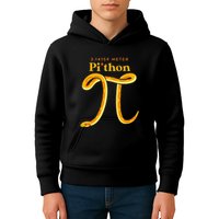 Pi Thon Funny Pi Day Ball Python Snake For Teacher Kids Hoodie