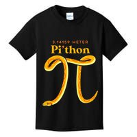 Pi Thon Funny Pi Day Ball Python Snake For Teacher Kids T-Shirt