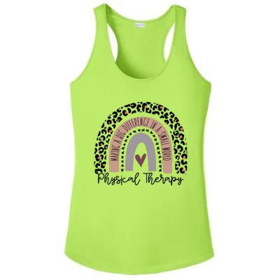 Physical Therapy Funny Physical Therapist Pt Therapist Month Ladies PosiCharge Competitor Racerback Tank