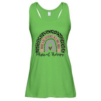 Physical Therapy Funny Physical Therapist Pt Therapist Month Ladies Essential Flowy Tank