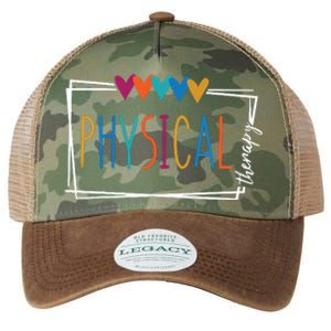 Physical Therapy Funny Physical Therapist Pt Therapist Month Legacy Tie Dye Trucker Hat