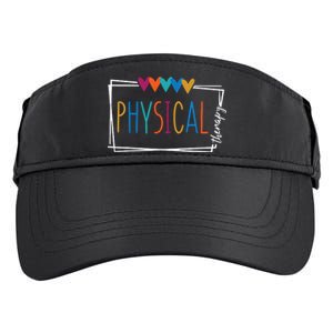 Physical Therapy Funny Physical Therapist Pt Therapist Month Adult Drive Performance Visor