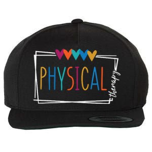 Physical Therapy Funny Physical Therapist Pt Therapist Month Wool Snapback Cap