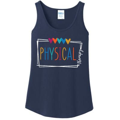 Physical Therapy Funny Physical Therapist Pt Therapist Month Ladies Essential Tank